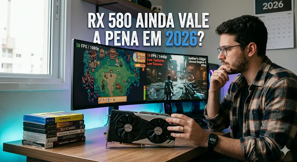 RX 580 ainda vale a pena em 2026